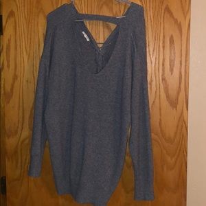 Oversized Maurices V-Neck Sweater